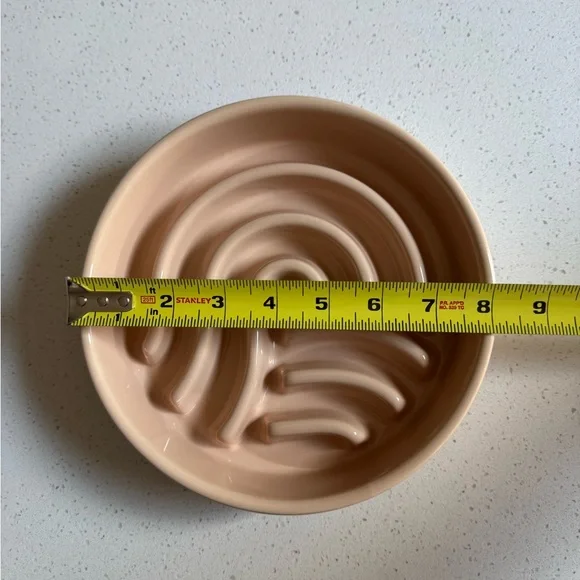 Bicopet Slow Feeder Pet Dog Ceramic Maze Non-Slip Silicone Rim Puzzle Heavy Duty - Picture 10 of 13